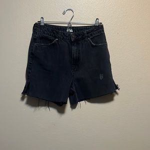 Top shop womens cut off shorts